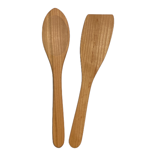 Cherry wood kitchen set, 4 parts